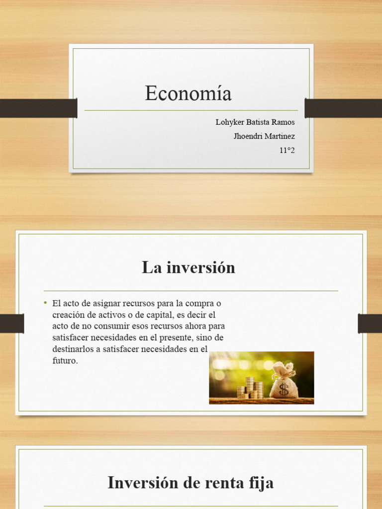 Tipos de Inversión y Ahorro Financiero | PDF | Inversiones | Renta Fija