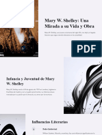 Mary W Shelley Una Mirada A Su Vida y Obra
