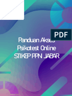 Panduan Psikotest Online PPNI Jabar