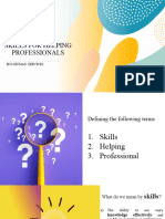 Hs 3 Skills For Helping Professionals 2