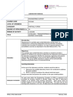 Project 3 - Lab Manual - LEVEL 1 - Leveling