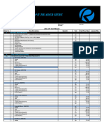 Blubeam Sample Boq