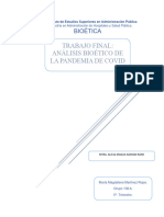 Análisis Bioético de La Pandemia de Covid