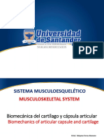 Biomecanica - Cartilago y Capsula Articular