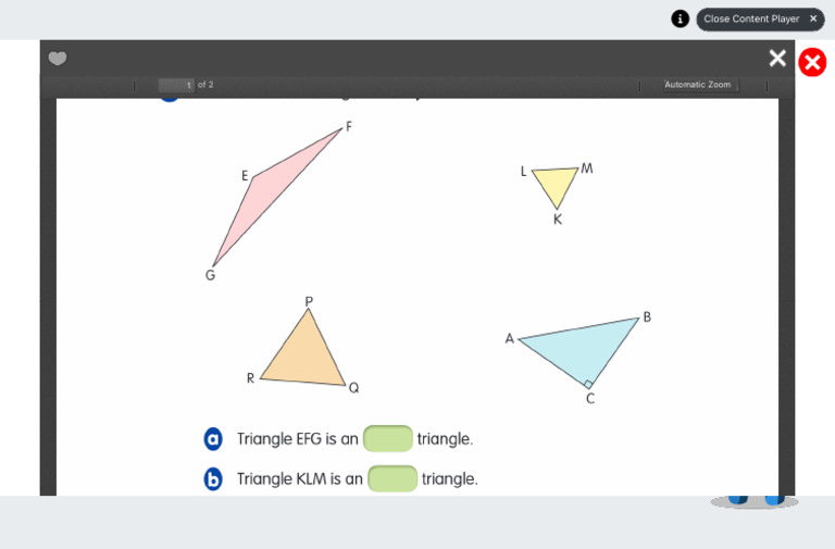 Geometry and Triangle Types in Math | PDF | Triangle Geometry ...
