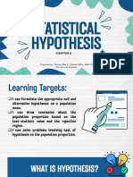 Statistical Hypothesis