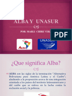 Alva y Unasur