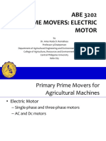 5 - Prime Movers - Electric Motor