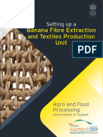 1 - Banana Fibre Extraction and Textiles Production Unit
