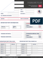 Sailing Planning PDF Template Set