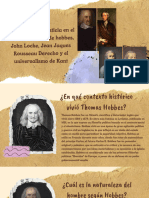 El Derecho y La Justicia en El Contractualismo de Hobbes, John Locke, Jean Jaques Rousseau Derecho y El Universalismo de Kant