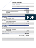 Cash Flow Statement