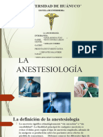Anestesiología Psicología