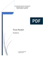 Texto Paralelo Fundamentos Teóricos de Las Ciencas Económicas