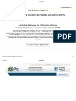 Consulta RNMC