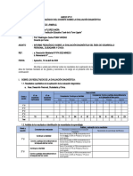 Informe Del Docente - Evaluación Diagnóstica 2023 DPCC Secundaria