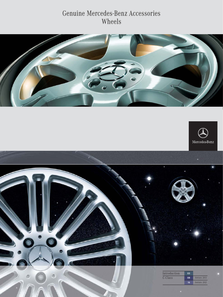Wheels | PDF | Mercedes Benz | Automotive Industry