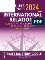 IAS Compass - Current Affairs Compilation For Prelims 2024 - International Relations