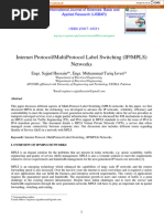 Internet Protocol/Multiprotocol Label Switching (Ip/Mpls) Networks