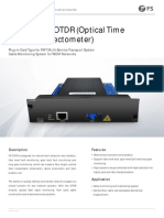 Customized Otdr Optical Time Domain Reflectometer