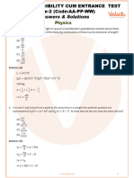 NEET 2016 Phase 2 Question Paper With Answers Code AA