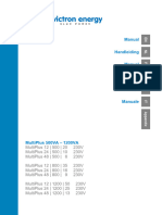 Manual MultiPlus 500VA 1200VA EN NL FR DE ES IT