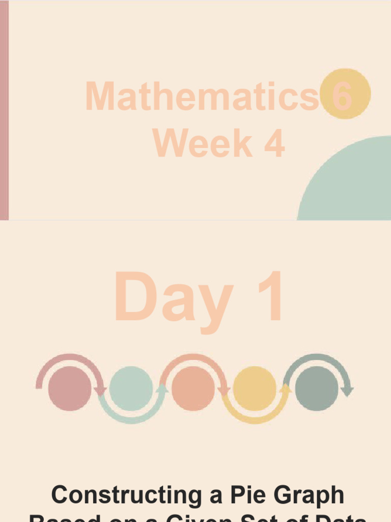 Pie Graph Construction for Grade 6 | PDF | Pie Chart | Angle