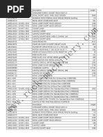 HP700 Rock-Machinery Parts List