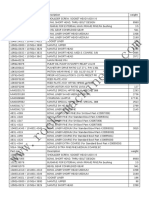 HP700 Rock-Machinery Parts List