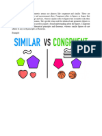 Congruent vs. Similar