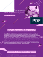 Charlas Informativas Ante La Desigualdad D Género Diapositiva