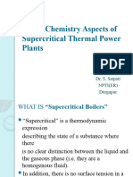 Water Chemistry Aspects of Supercritical Thermal Power Plants