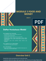 Module 5 Food and Money - Group 3