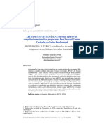 Letramento Matemático - Um Olhar A Partir Das Competências Matemáticas Propostas Na BNCC