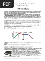 The Development of Technology-Based Music 1 - Synths & MIDI