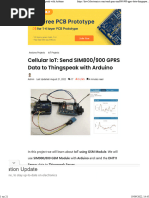 Send GSM SIM800 900 GPRS Data To Thingspeak With Arduino