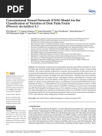 Convolutional Neural Network (CNN) Model For The Classification of Varieties of Date Palm Fruits (Phoenix Dactylifera L.)