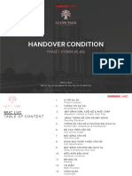 Eaton Park - Sales Kit & Handover Condition (Phase 1)