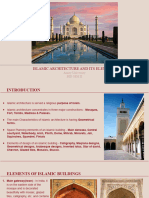 Islamic Architecture & Its Elements - Sem I - BID Coordinated