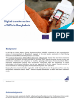 Digital Transformation of MFIs in Bangladesh - Policy Brief