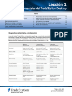 Lección 1 - Aspectos elementales del TradeStation Desktop