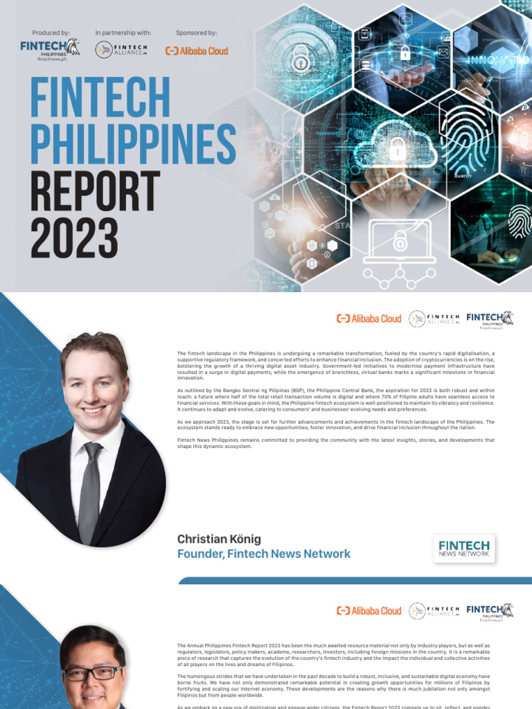 Philippine Fintech Report 2023 Insights | PDF | Cloud Computing ...