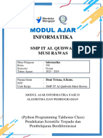 Modul Ajar Informatika Deni Berdiferensiasi