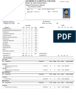 Student Performence Report: A Project of Aziz Fatimah Trust