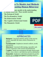 Introduction Models and Methods of Understanding Human2
