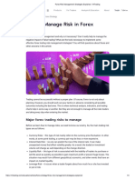 Forex Risk Management Strategies Explained - MTrading