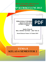 RPP Kelas 6 Tema 8 ST 3 Lembar