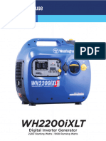 Westinghouse WH2200iXLT - Manual - Web
