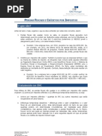 Perdas Fiscais e Créditos por Impostos