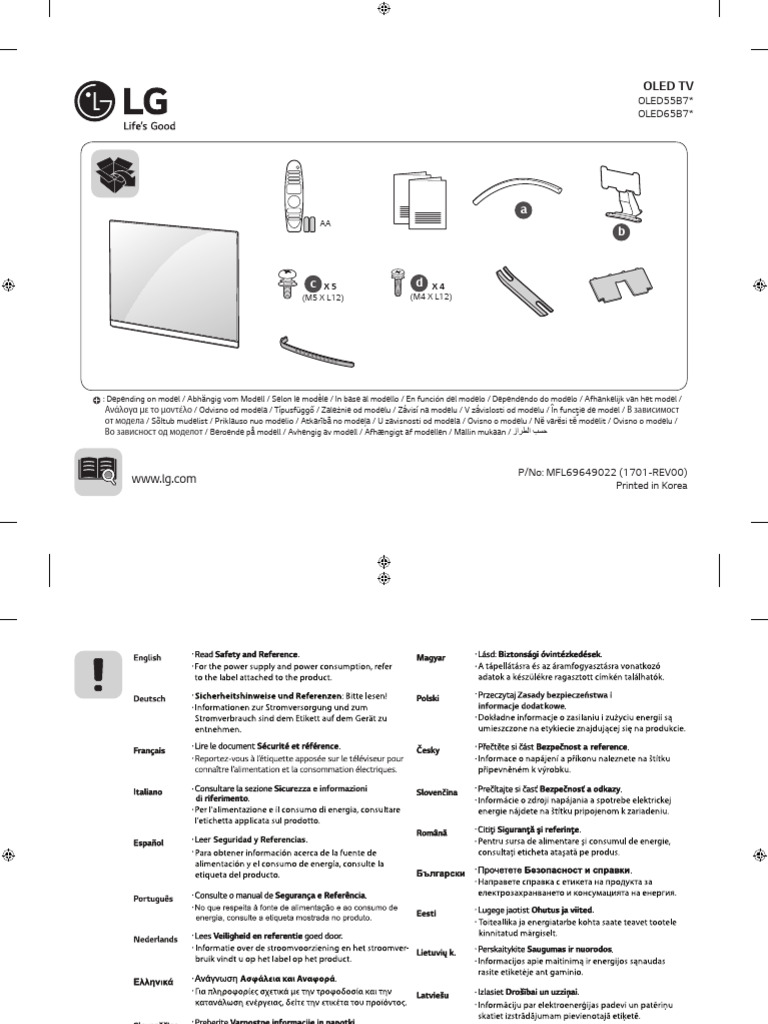 LG Oled | PDF | USB | Télévision à ultra-haute définition